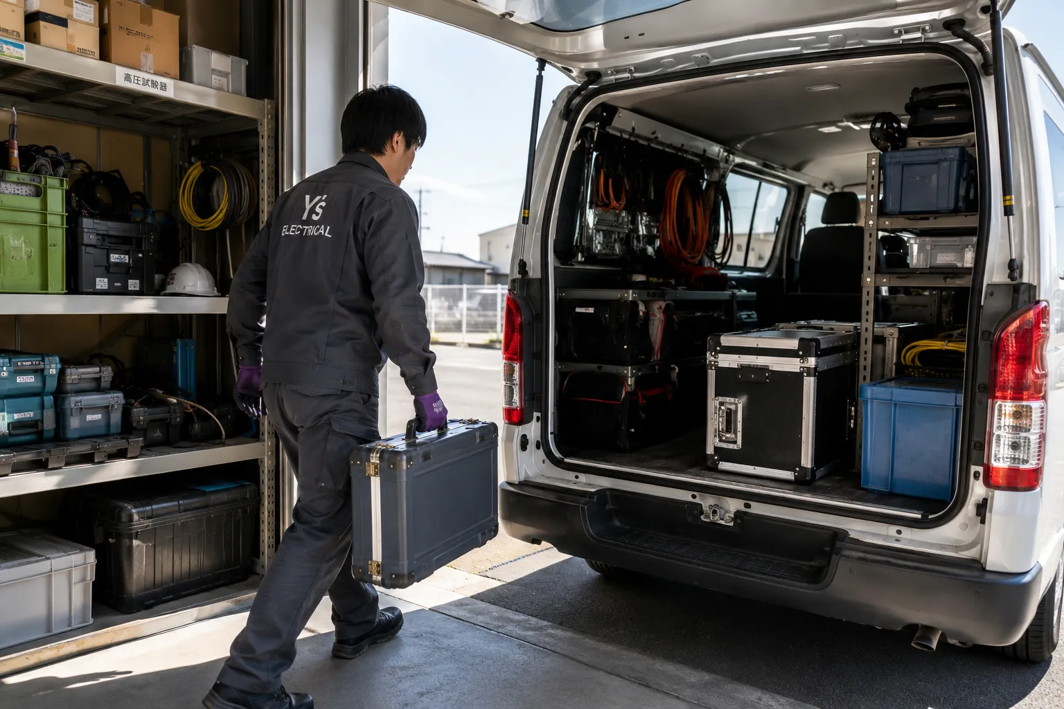 現場に出る前から始まる事故防止